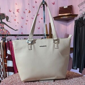 Cream Tote Bag
